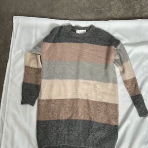 Mid thigh sweater dress